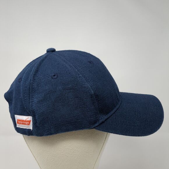 Washington State Map Snapback Hat Blue One Size Adjustable 6 Panel Econscious - Picture 4 of 8